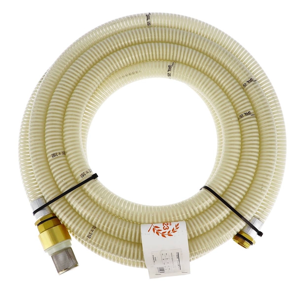 KIT ASPIRATION 7M Ø 25MM MALE 1'' AVEC CREPINE A CLAPET - RENSON - 100789