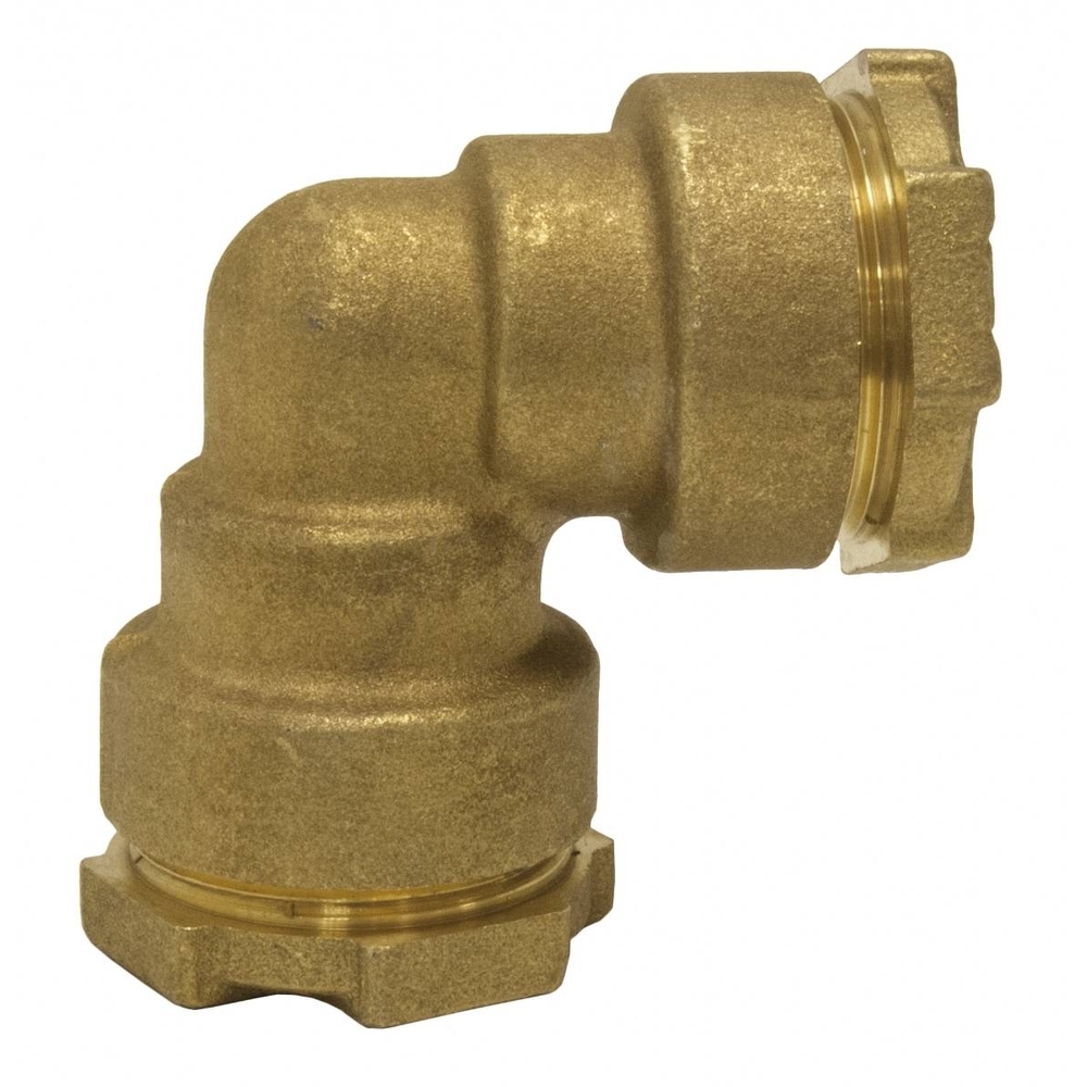 COUDE 90° COMPRESSION LAITON EGAUX 32 - RENSON - 101171