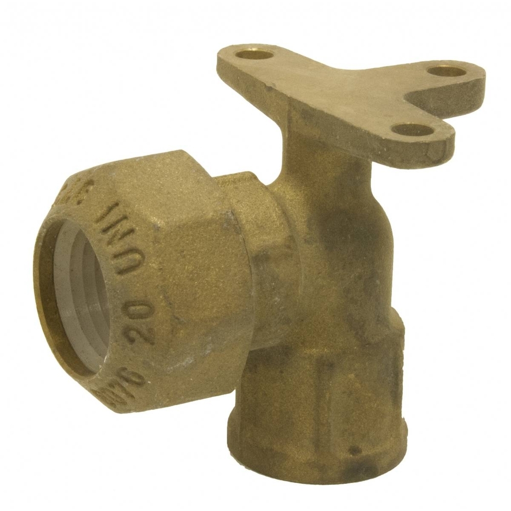RACCORD COMPRESSION MURAL LAITON FEMELLE 3/4'' x 25 - RENSON - 101539