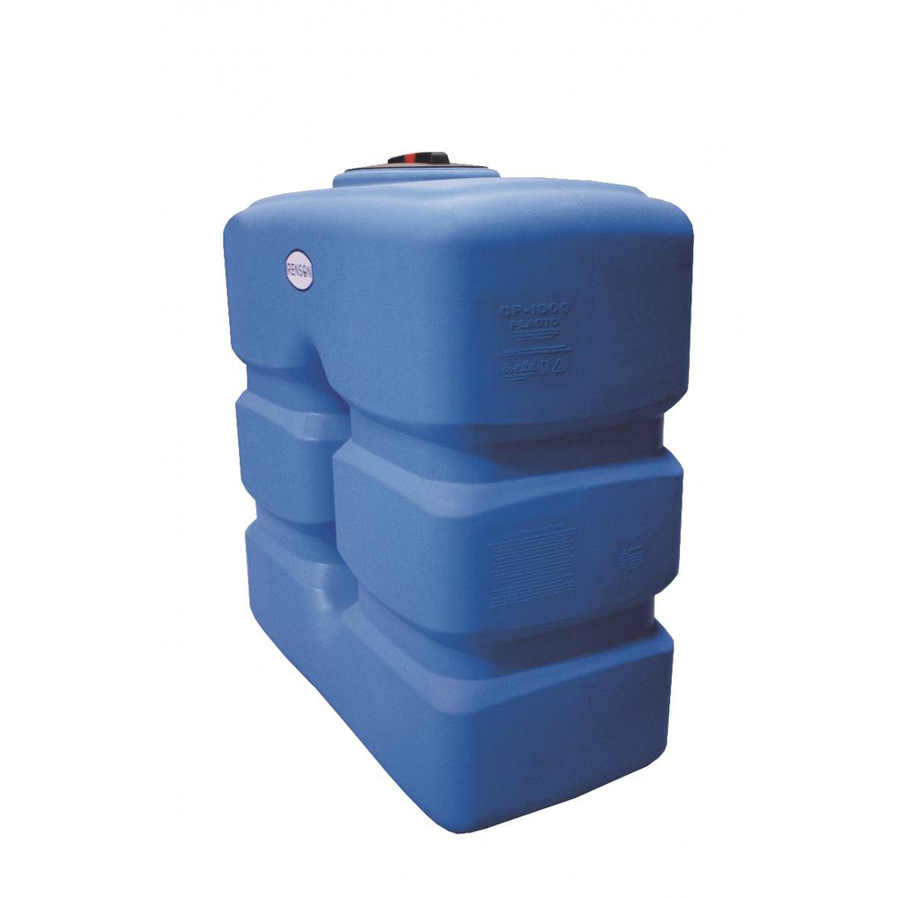 CUVE STOCKAGE VERTICALE BLEUE EN PE POUR ESPACE REDUIT 2000L - RENSON - 102792