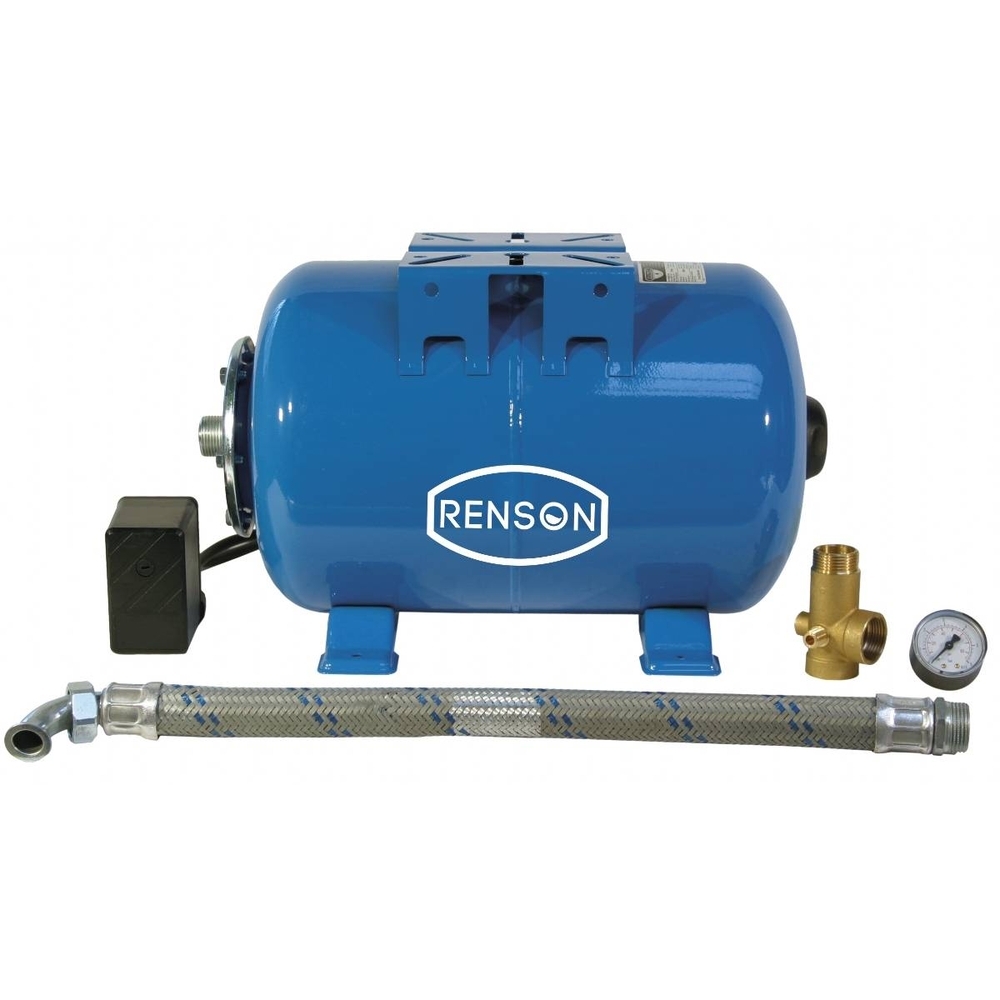 KIT RESERVOIR HORIZONTAL 50L POUR POMPE DE SURFACE - RENSON - 103295