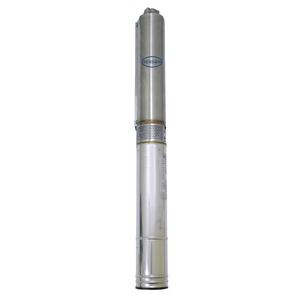 POMPE DE FORAGE 4'' 60L/MIN MOTEUR HUILE TRI 1,5KW F1''1/4 - RENSON - 103390