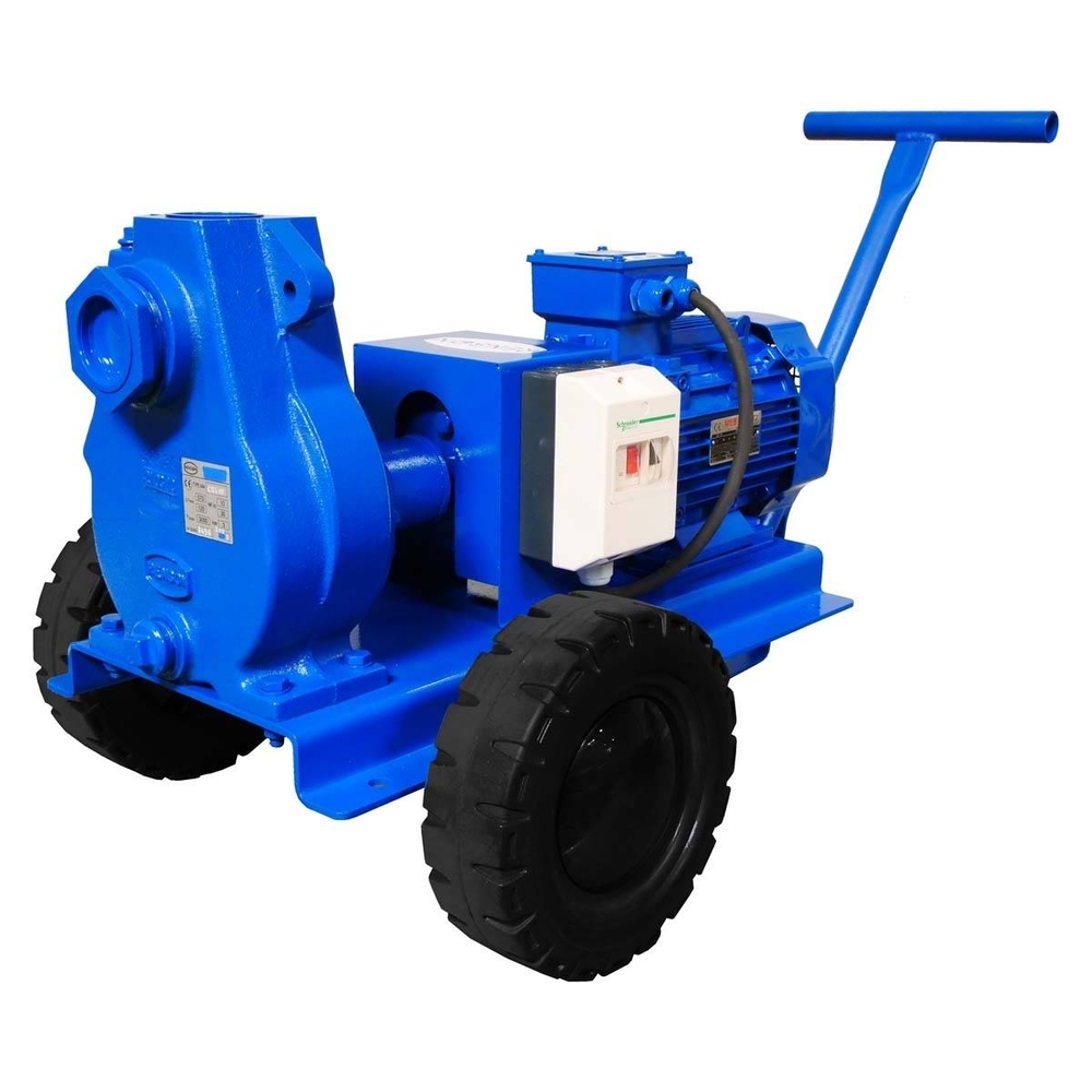 POMPE A ENGRAIS TRI 600L/MIN MOTEUR 3KW SUR CHARIOT - RENSON - 103637