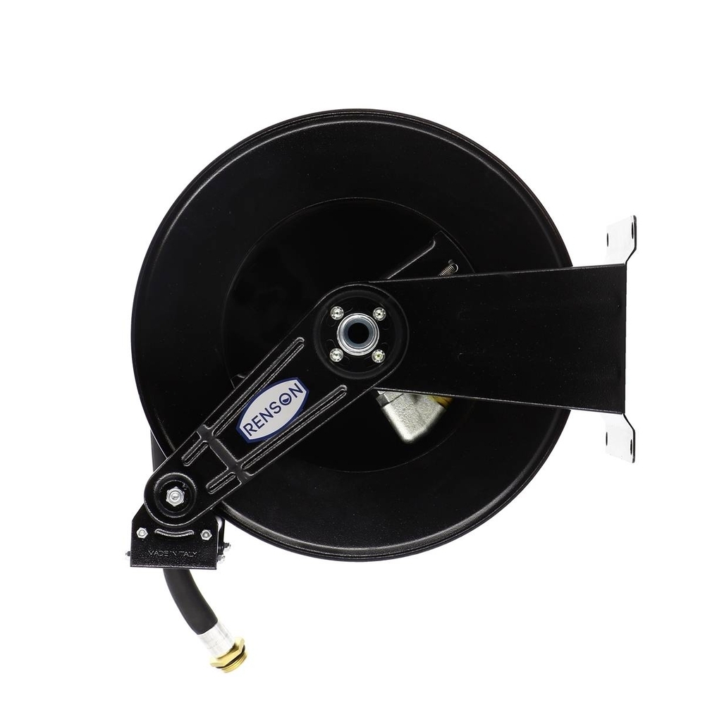 ENROULEUR ACIER POUR GASOIL EQUIPE FLEXIBLE 10M EN 3/4'' - RENSON - 104930