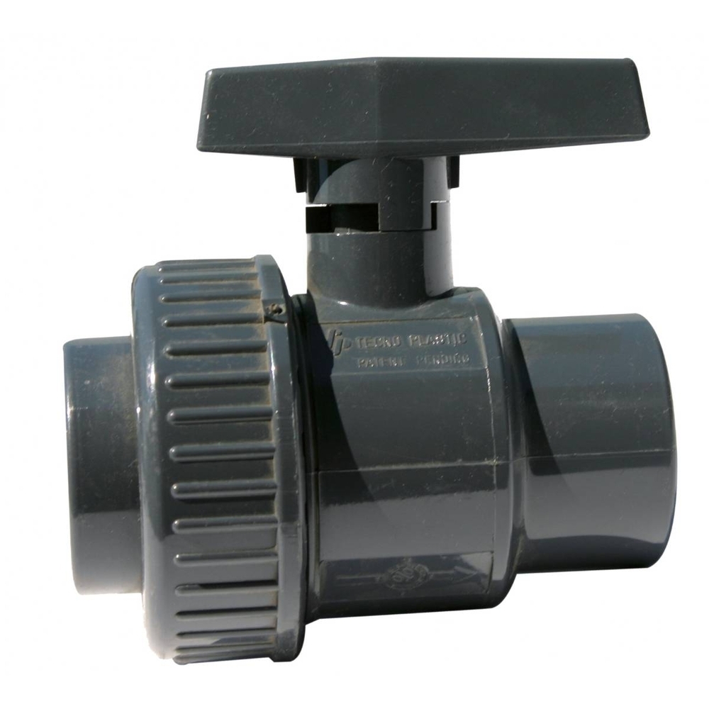 VANNE SIMPLE UNION PVC VSA FF DIAMETRE 50 - RENSON - 110386