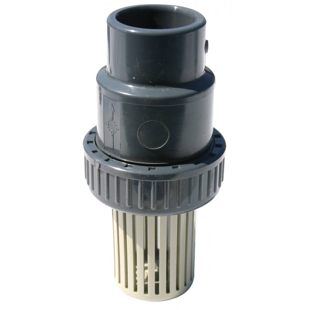 CLAPET + CREPINE PVC VRF FEMELLE DIAMETRE 63 - RENSON - 110569