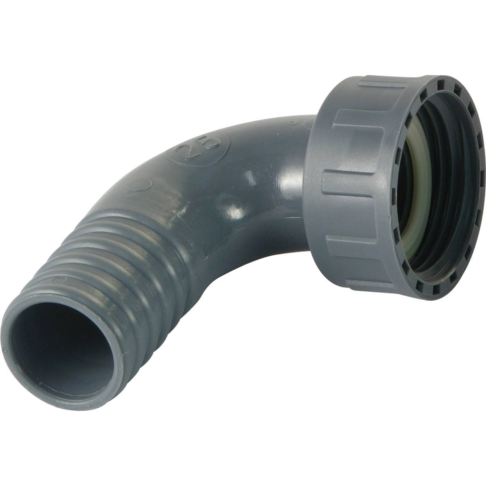 Coude 90° cannele PP FEMELLE 1''1/2 x 40 RENSON - 110719