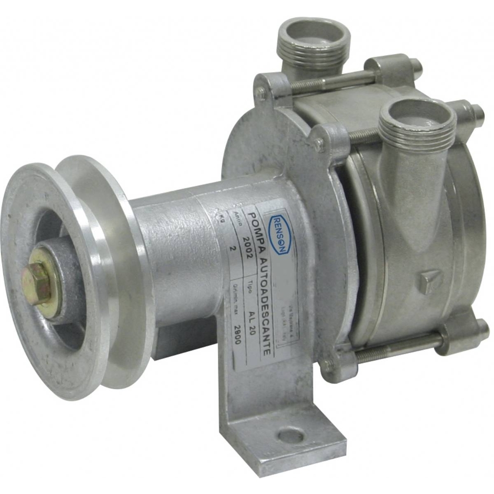 POMPE LIQUIDE ALIMENTAIRE A POULIE INOX D25 - RENSON - 110826