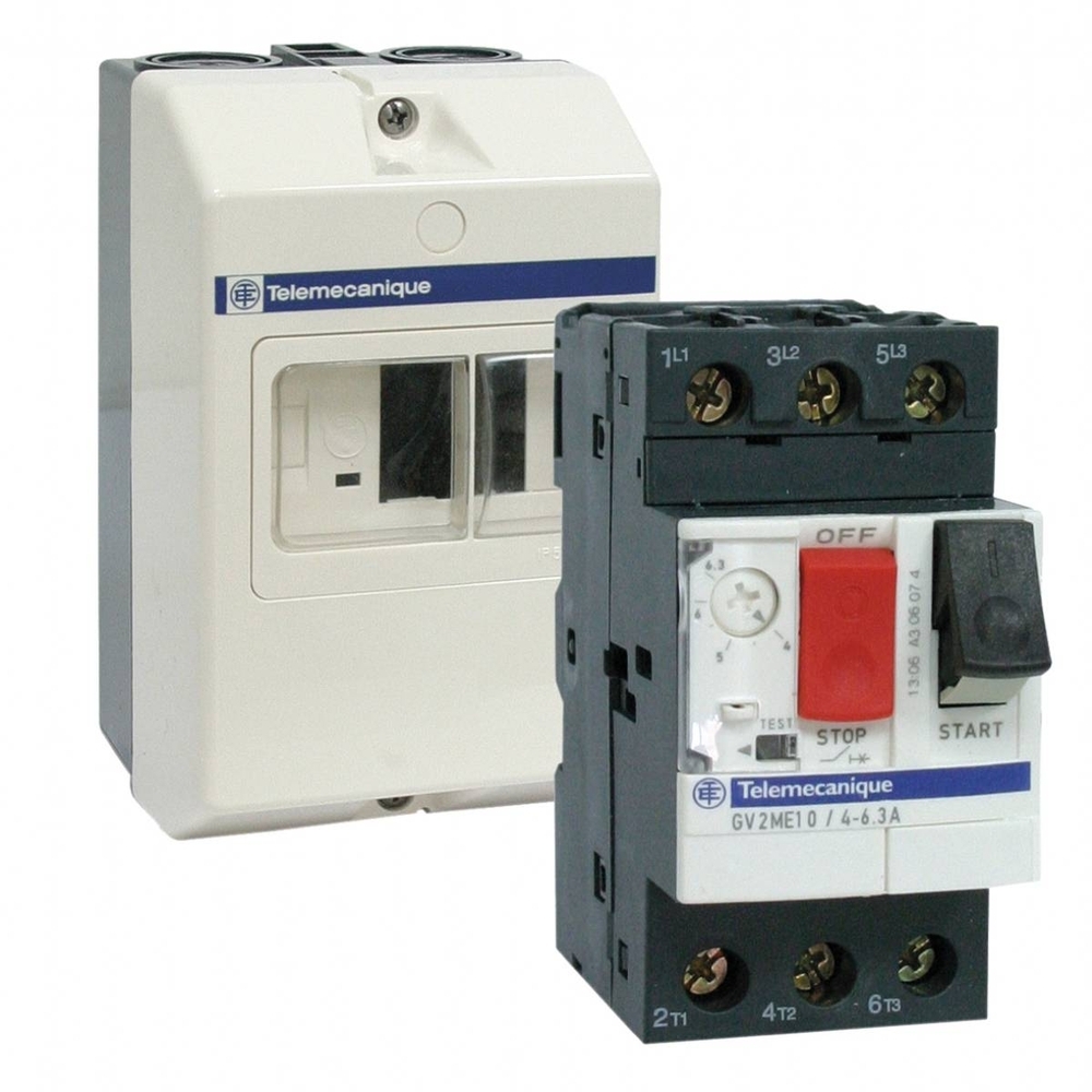 DISJONCTEUR MAGNETO-THERMIQUE 6 A 10A AVEC BOITIER - RENSON - 110958