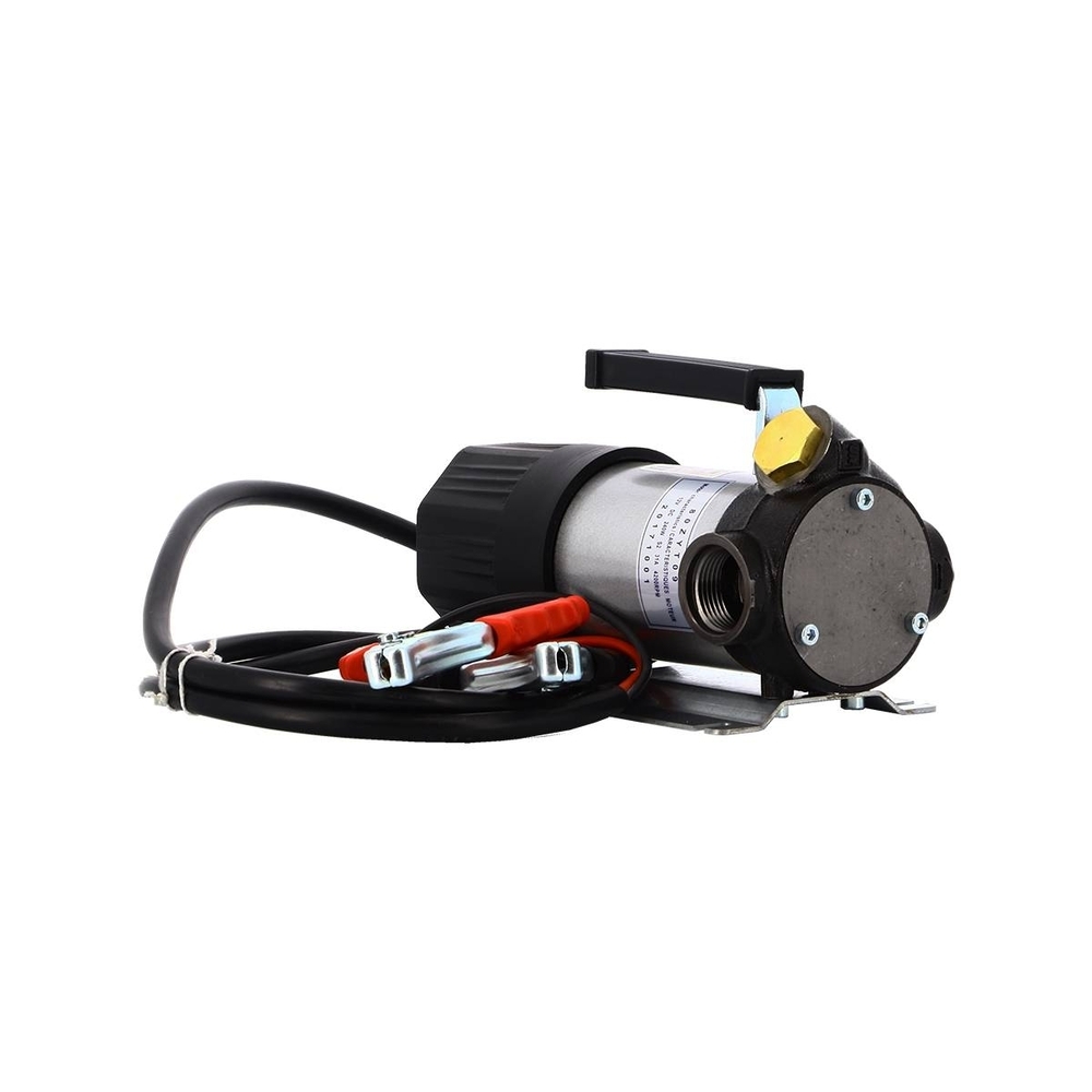 POMPE FUEL 12V 50L/M SEULE CABLE AVEC PINCE BATTERIES 2M - RENSON - 137998