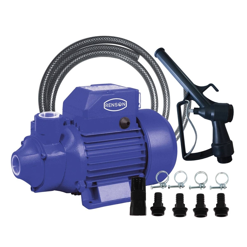 GROUPE DE TRANSFERT 40L/M ECO TUYAU PVC 4M ET PIST PLASTIQUE - RENSON - 138137