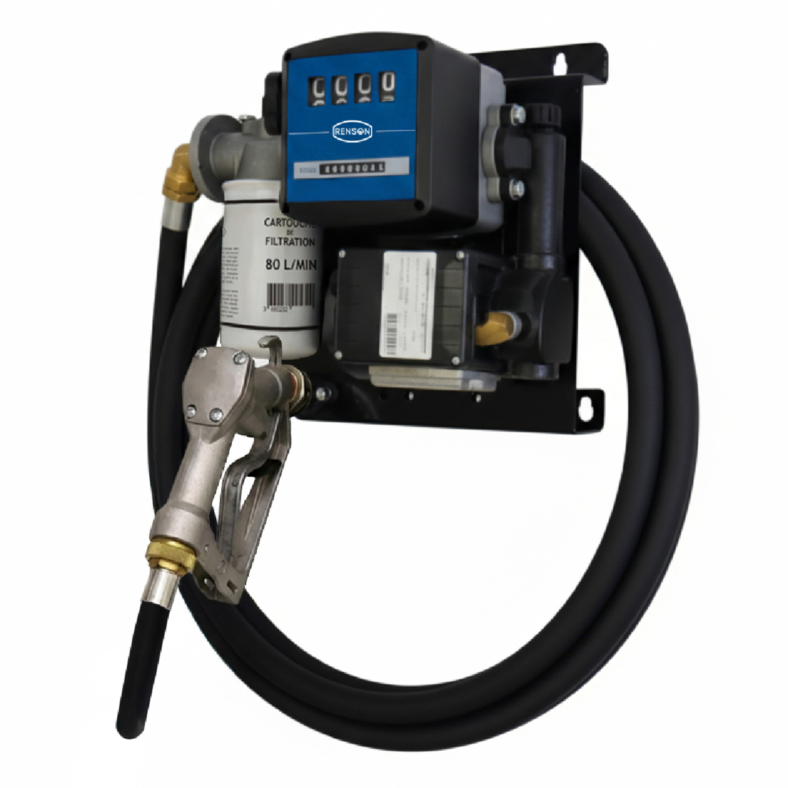 STATION FUEL ESSENTIEL+ 80L/M 230V Pistolet manuel RENSON - 138143