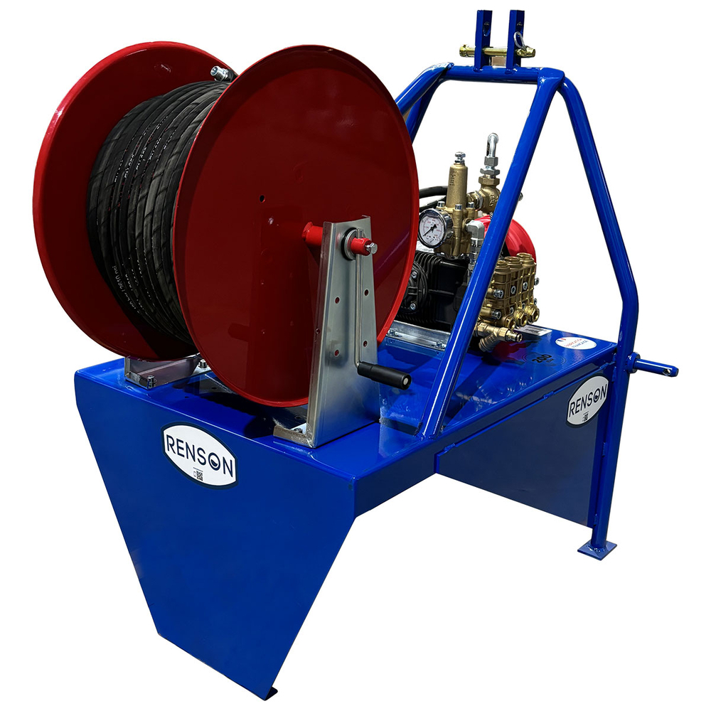 NHP AGRIBAT PDF EAU FROIDE 200B - 30L/MIN - ENROULEUR 80M - RENSON - 139306