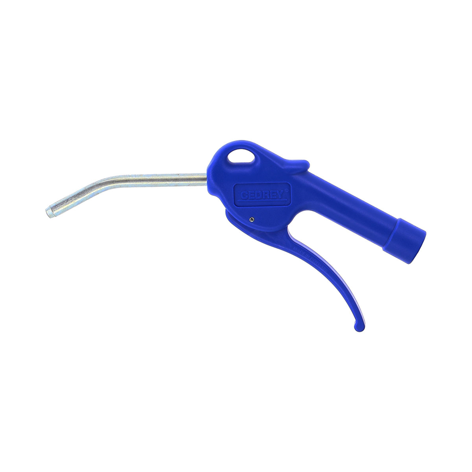 Soufflette Ø8MM Buse Courbe - Métal bleu CEDREY - 140101BLEUE