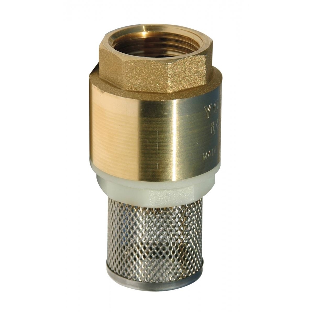 CREPINE CLAPET LAITON 1''1/2 AVEC CREPINE INOX - RENSON - 141074