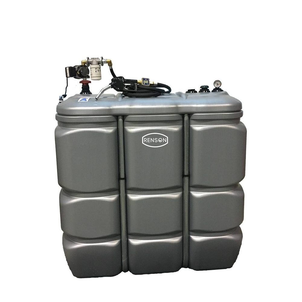 CUVE STOCKAGE FUEL PEHD 1500L 230V 50L/M ECO PISTOLET AUTO - RENSON - 141280