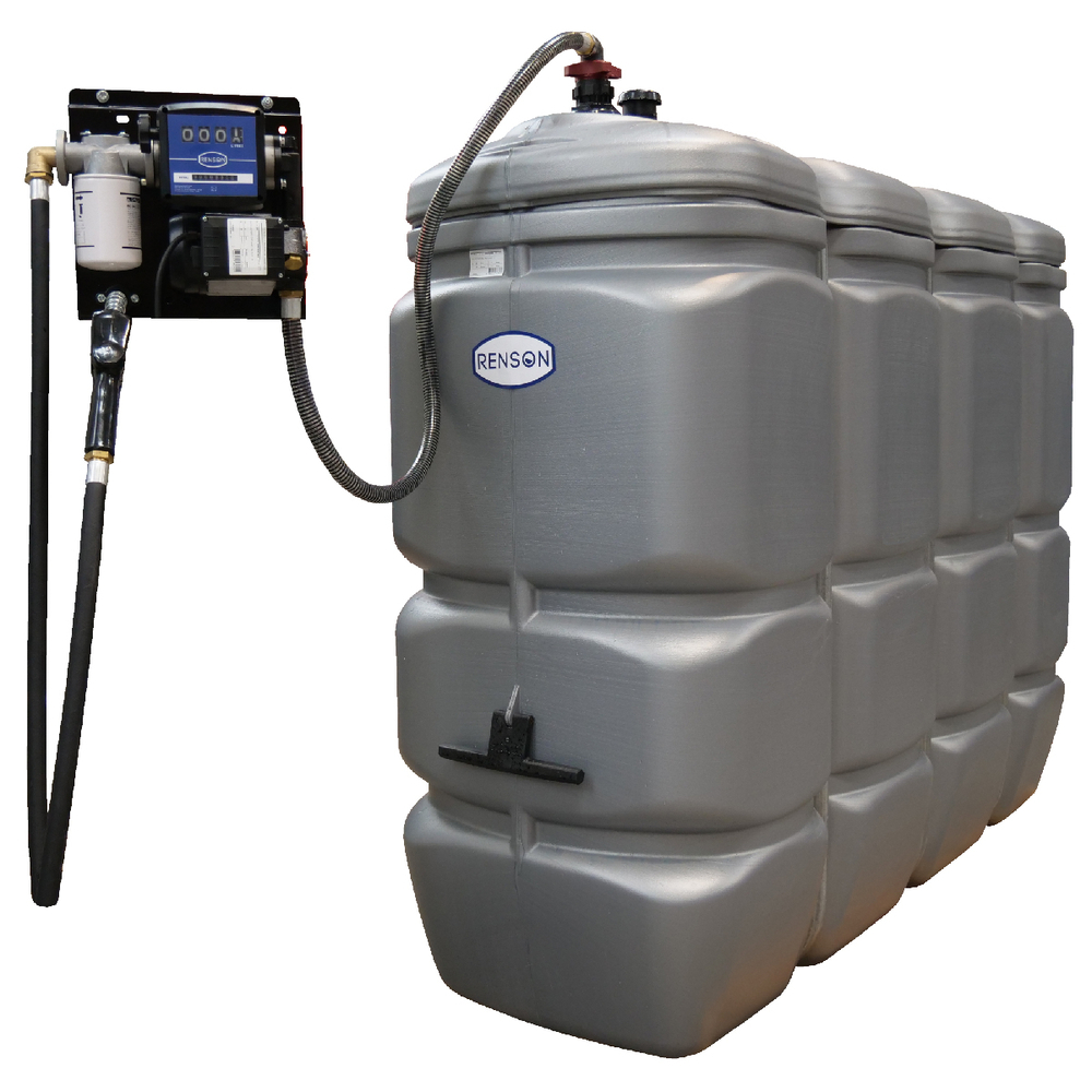 CUVE STOCKAGE FUEL PEHD 2000L RENSON STATION 230V 50L/M 141288