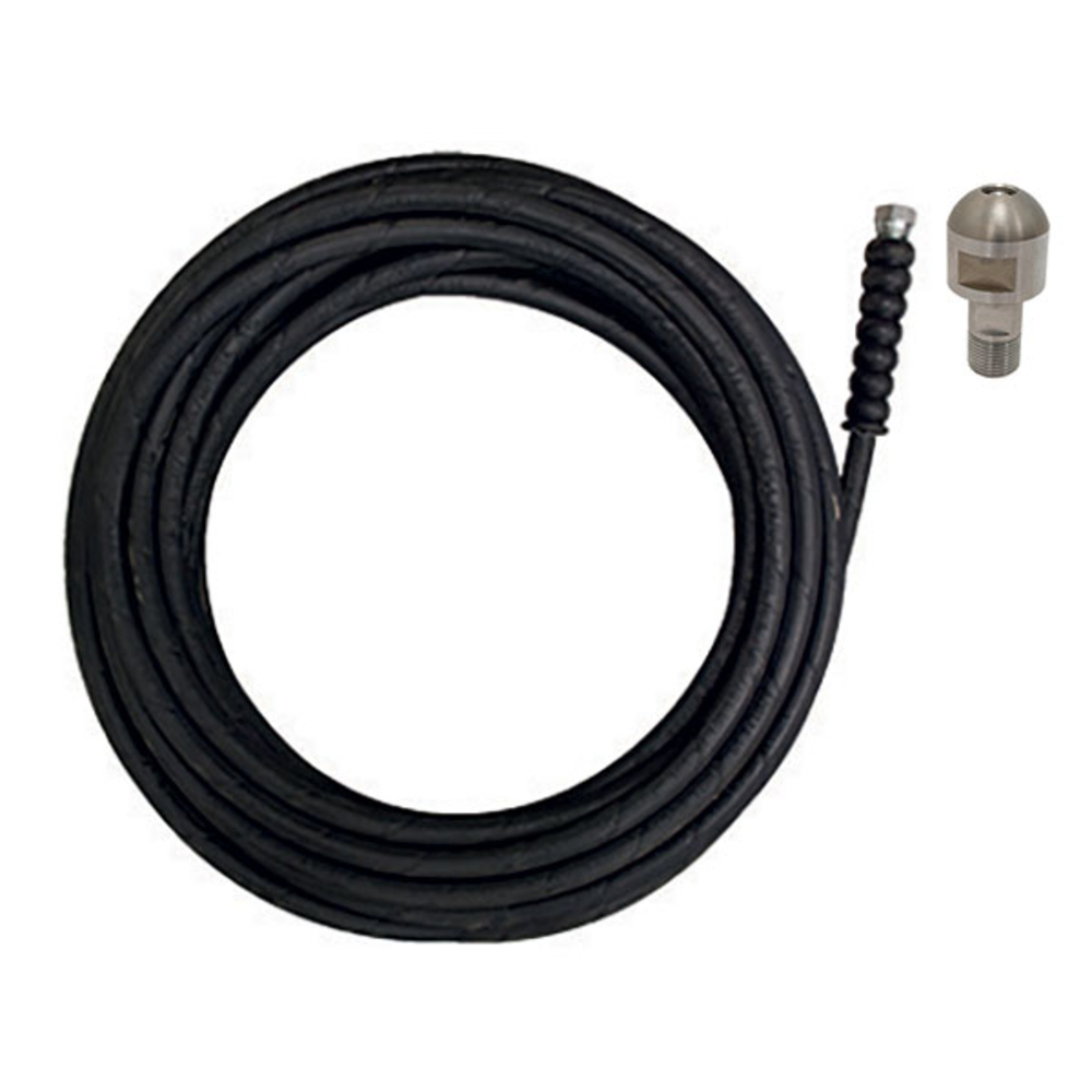 KIT DEBOUCHAGE CANALISATION AVEC FLEX HP 10M POUR DRAIN - RENSON - 142245