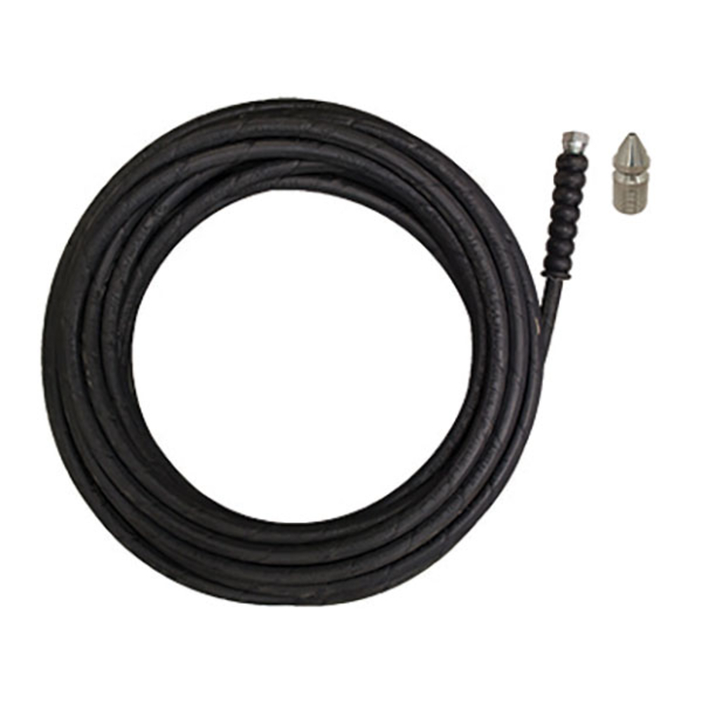 KIT DEBOUCHAGE CANALISATION AVEC FLEXIBLE HP 40M - RENSON - 142248