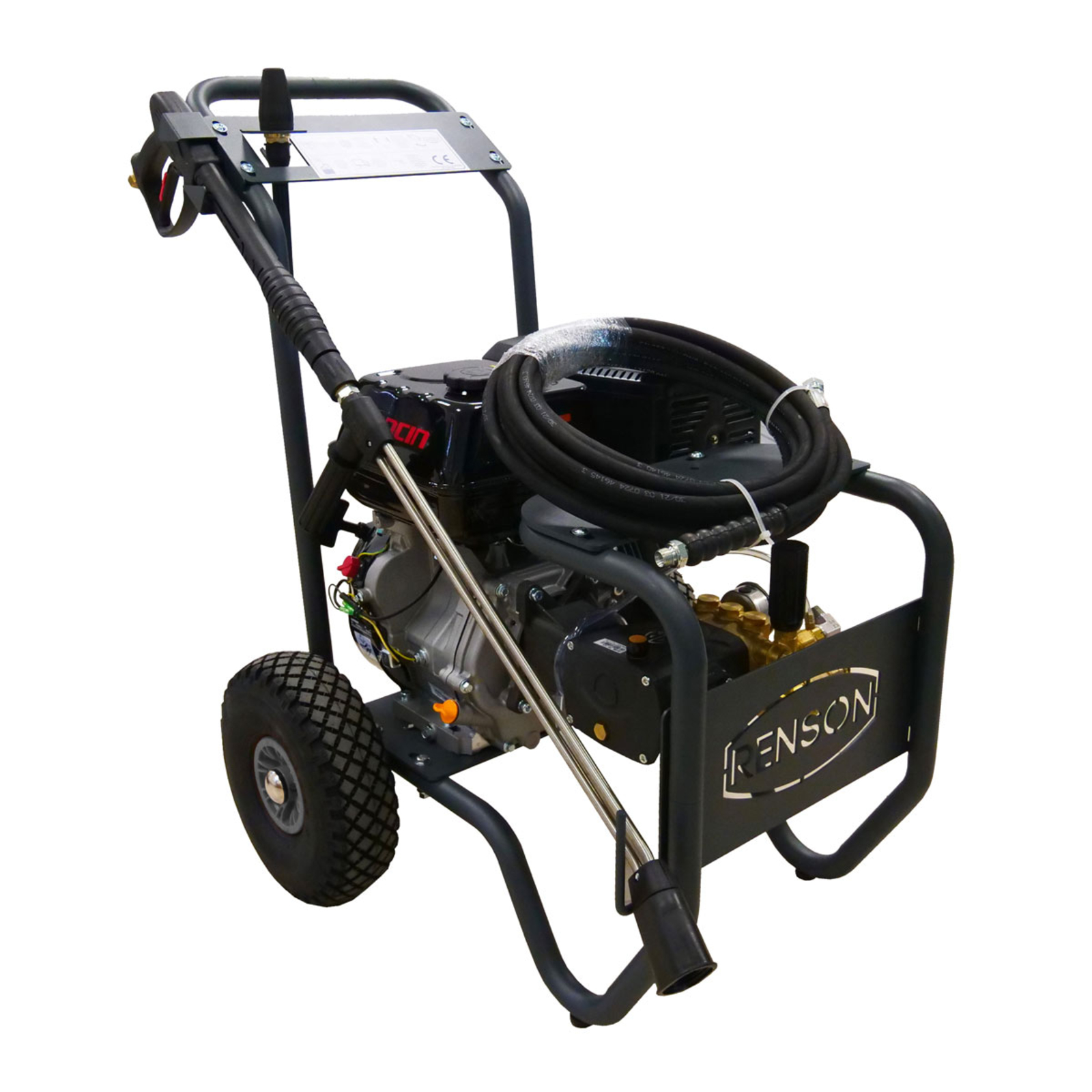 Nettoyeur Haute pression BOOSTER THERMIQUE 250B - 15L/MIN - FLEXIBLE 20M RENSON - 142344