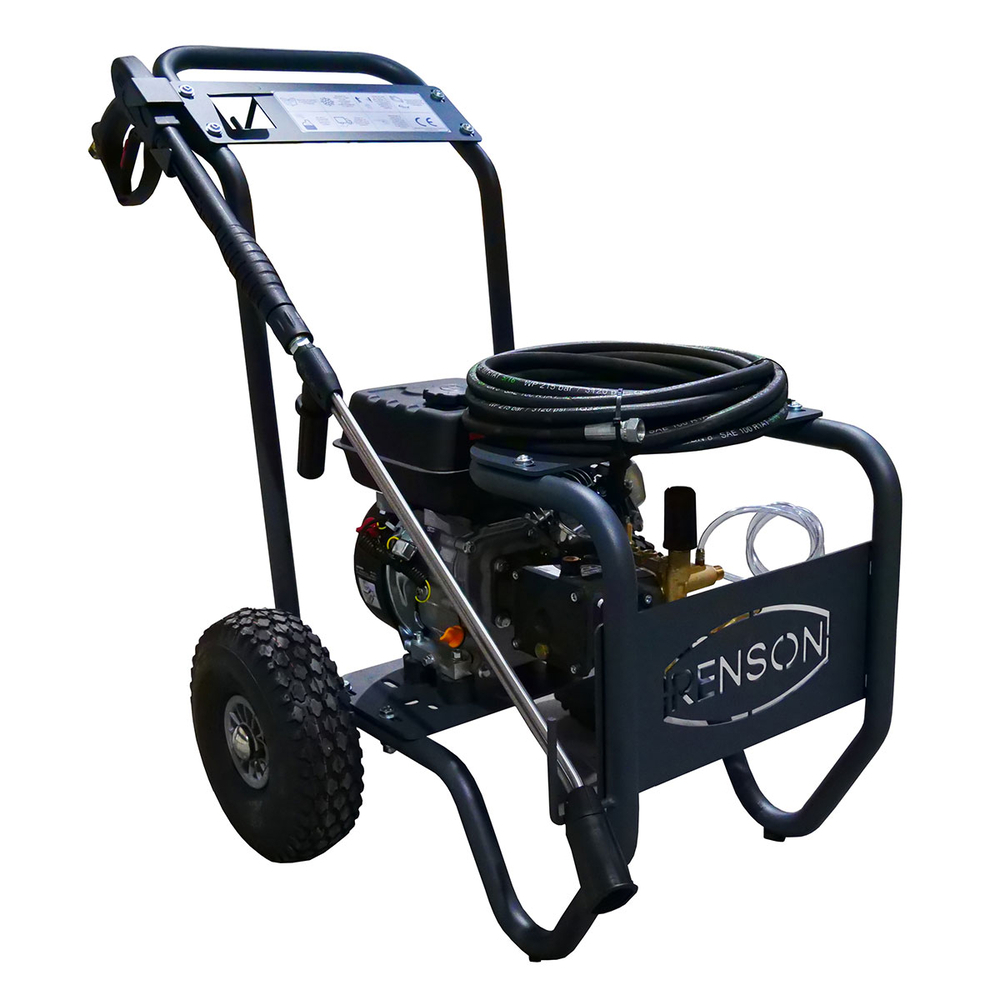 NETTOYEUR HAUTE PRESSION MINIBOOSTER THERMIQUE 160B - 10L/MIN - FLEXIBLE 10M - RENSON - 142368