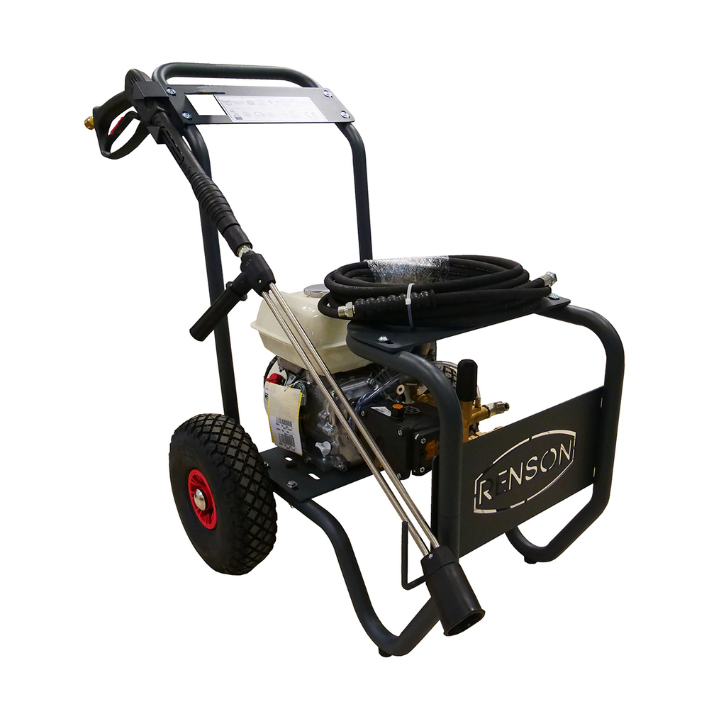 NETTOYEUR HAUTE PRESSION MINIBOOSTER THERMIQUE 160B - 10L/MIN - FLEXIBLE 10M - RENSON - 142370