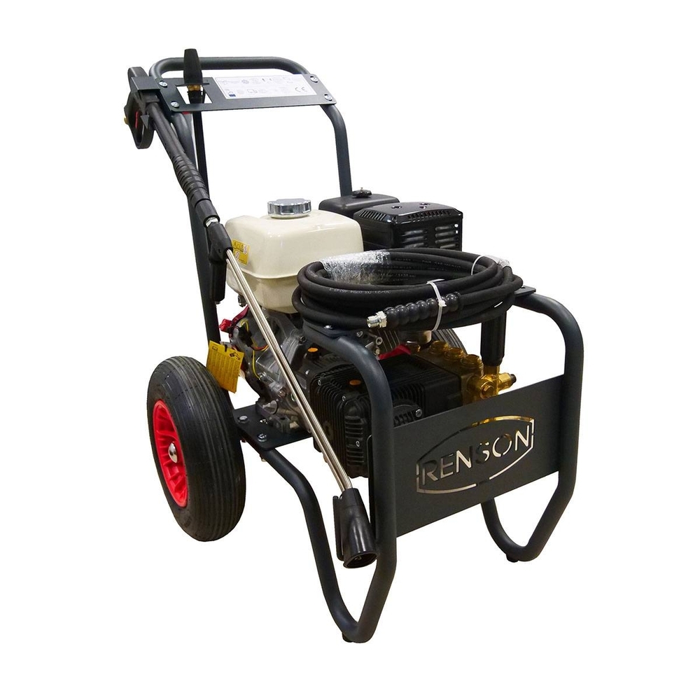 NETTOYEUR HAUTE PRESSION GRANDBOOSTER THERMIQUE 250B - 15L/MIN - FLEXIBLE 10M - RENSON - 142382