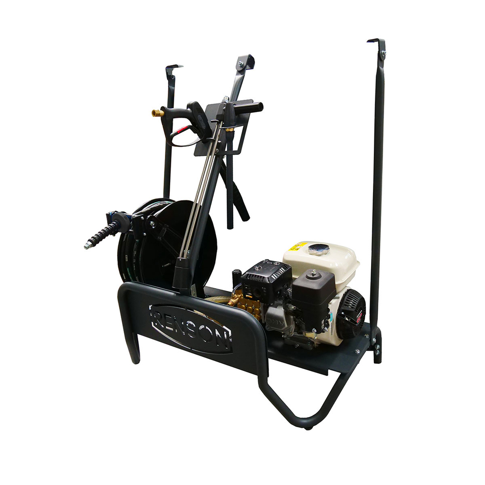 NETTOYEUR HAUTE PRESSION BOOSTIBC THERMIQUE 160B - 10L/MIN - ENROULEUR 20M - RENSON - 142394