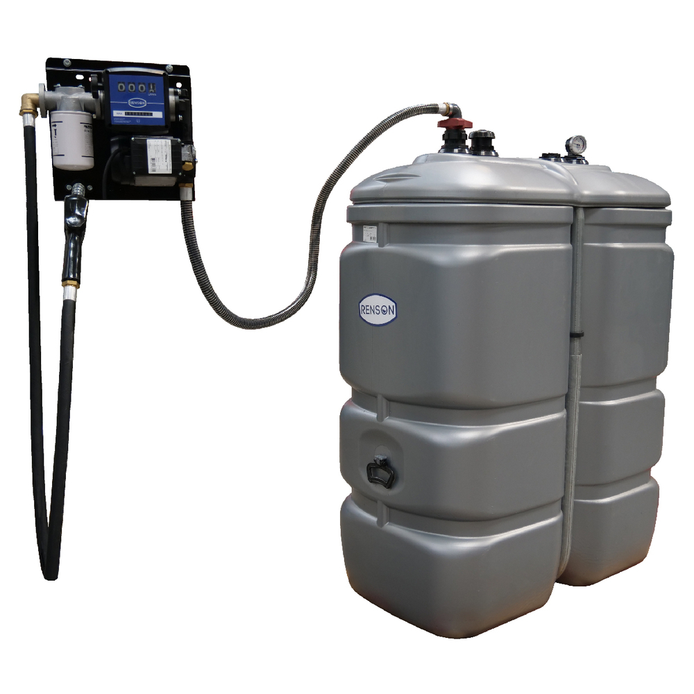 CUVE STOCKAGE FUEL PEHD 1000L STATION 230V 50L/M - RENSON - 159059