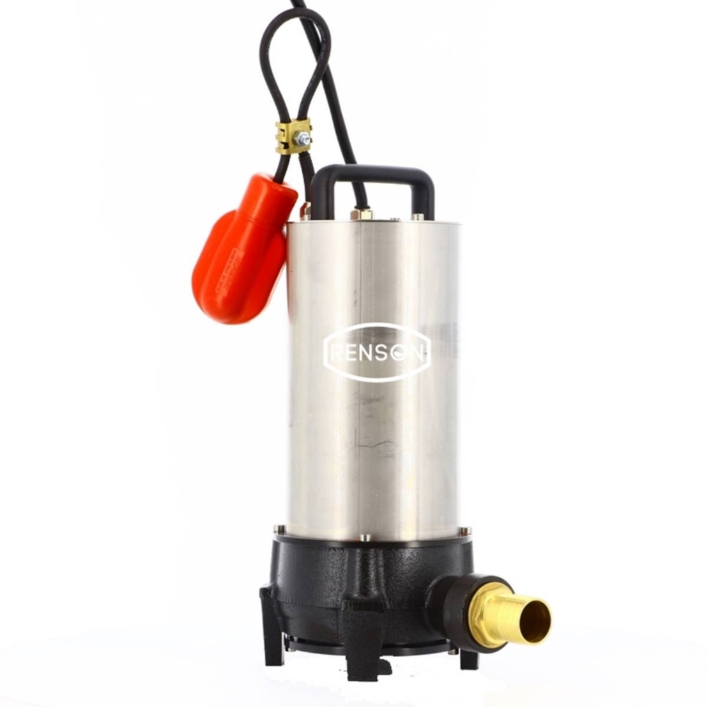 POMPE RELEVAGE DILACERATRICE HORIZONTALE 380V 1,1KW DN40 - RENSON - 159644