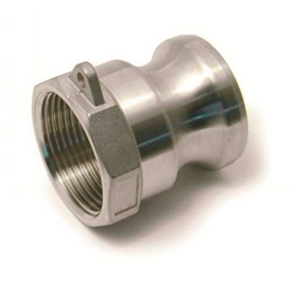 COUPLEUR FEMELLE TYPE A INOX DIAMETRE 100MM RACCORD A CAMES - RENSON - 162090