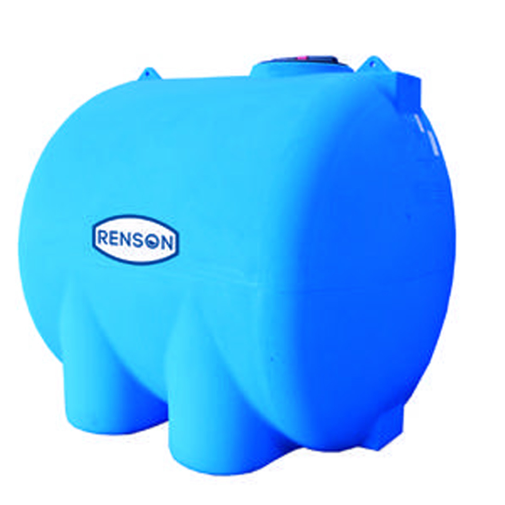 CUVE STOCKAGE HORIZONTALE BLEU EN PE RONDE 300L - RENSON - 162162