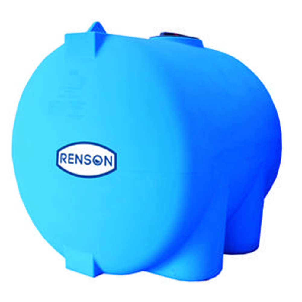 CUVE STOCKAGE HORIZONTALE BLEU EN PE RONDE 2000L - RENSON - 162165
