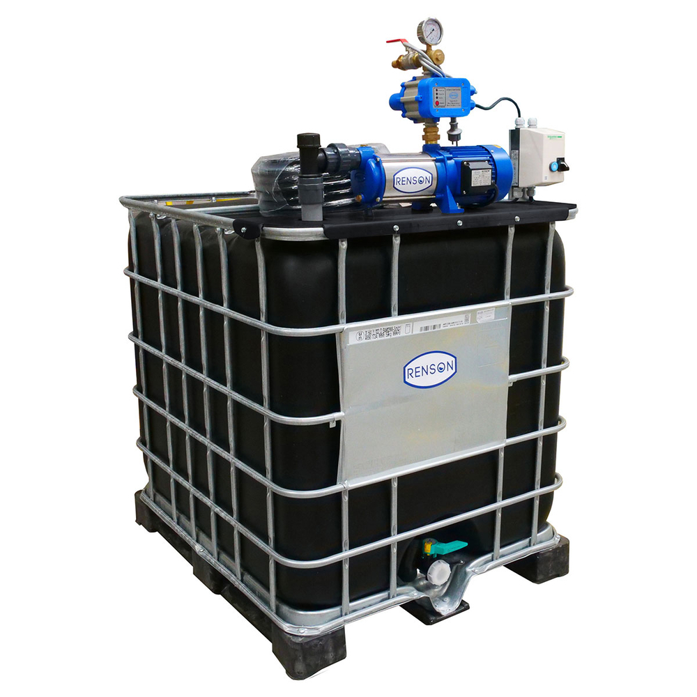 STATION DE LAVAGE TRI 1000L AVEC DISPOSITIF PRESSCONTROL - RENSON - 162309