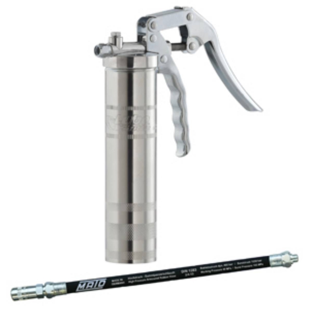 PISTOLET A GRAISSE LUBSHUTTLE FLEXIBLE RILSAN ET AGRAFE - RENSON - 168055
