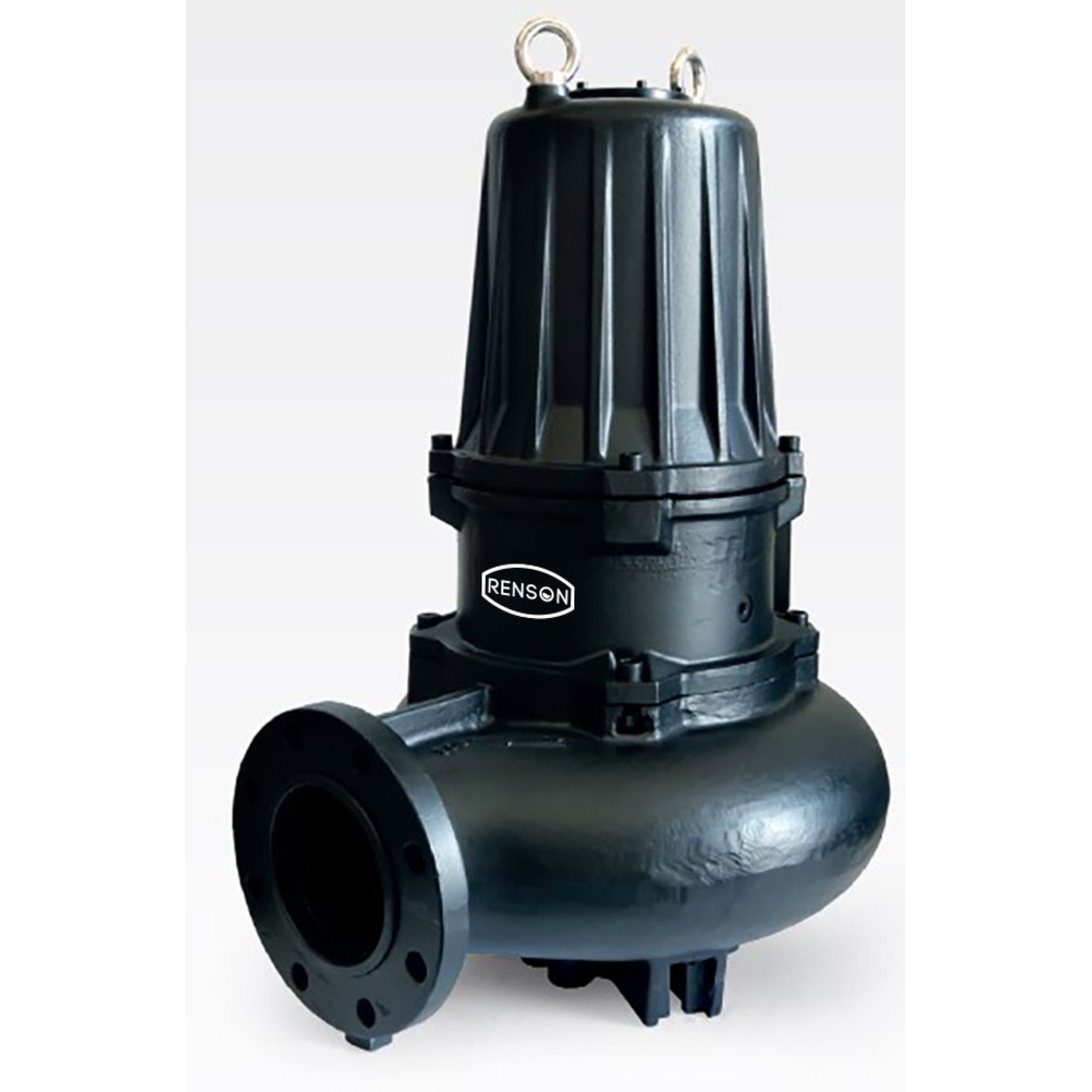 POMPE DE RELEVAGE TRI FONTE ROUE MONOCANALE 16KW DN150 - RENSON - 168708