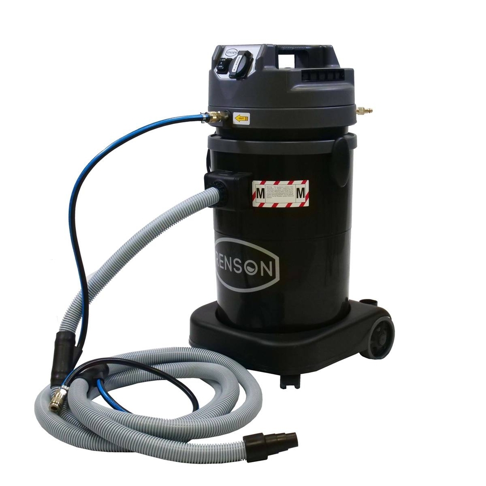 ASPIRATEUR P371-2 CERTIFIÉ M PRISE ÉLECT & PNEUM - CUVE 37L - RENSON - 170004