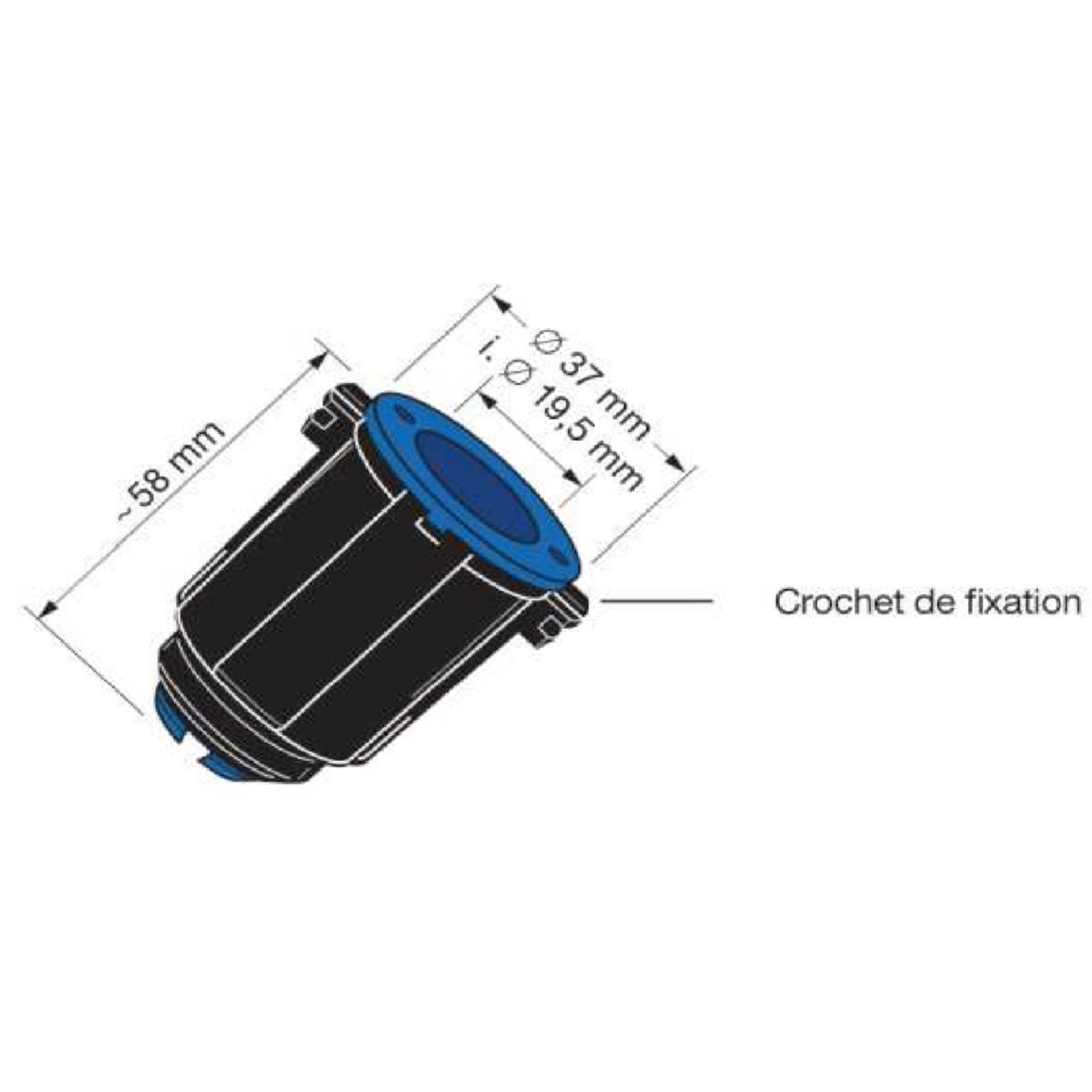 Détrompeur magnétique pour réservoir ADBLUE RENSON - 24210