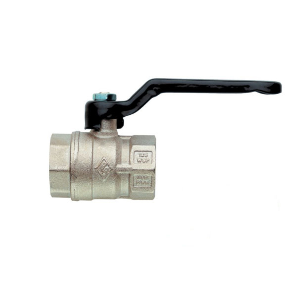 VANNE A BOISSEAU SPHERIQUE  PN40 FF 1'' NOIRE - RENSON - 369109