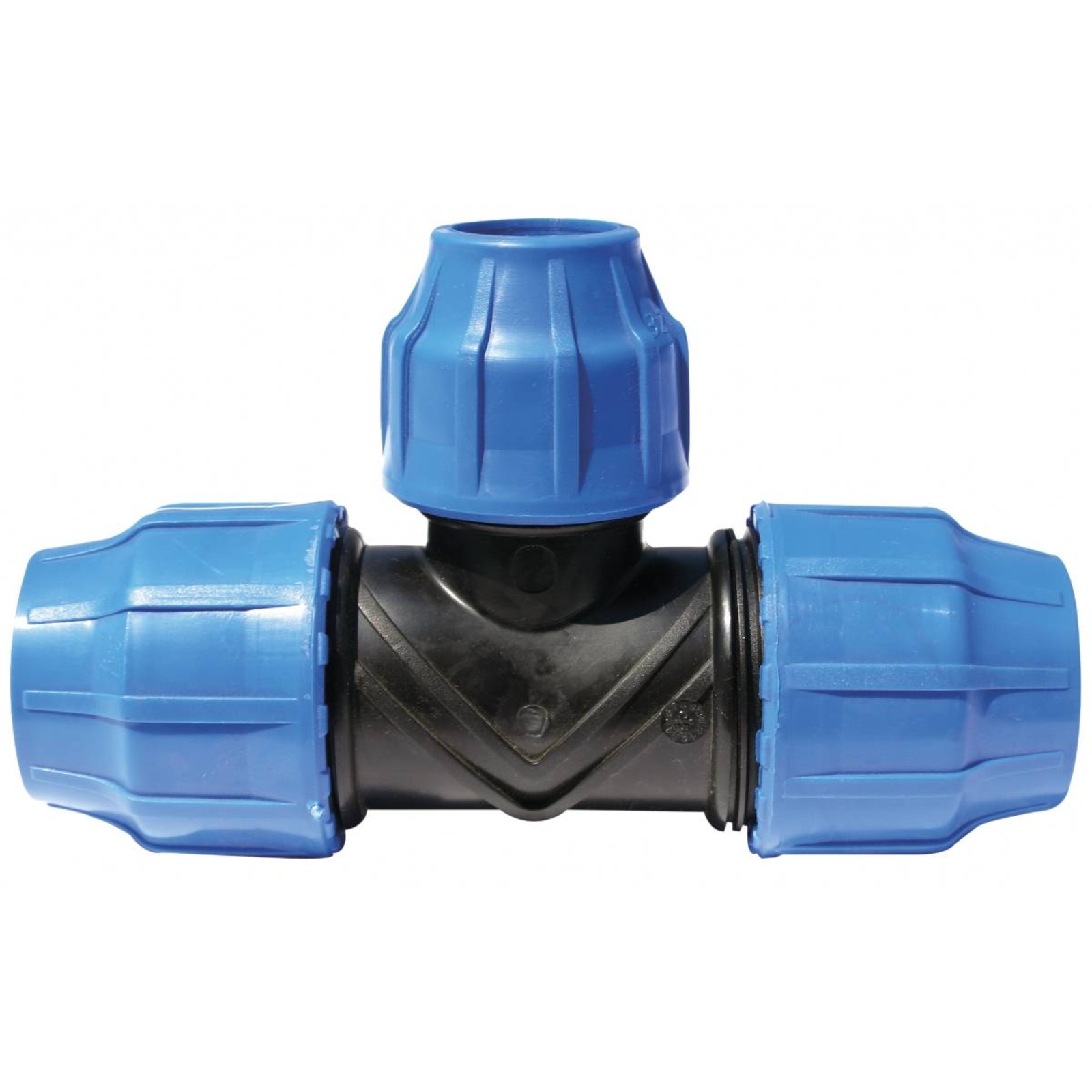 Raccord TE 90° Compression PP 14910 égaux 32 RENSON - 369366