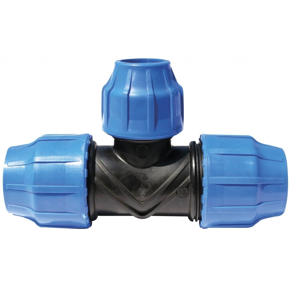 TE 90° COMPRESSION PP 14910 EGAUX 63 - RENSON - 369382