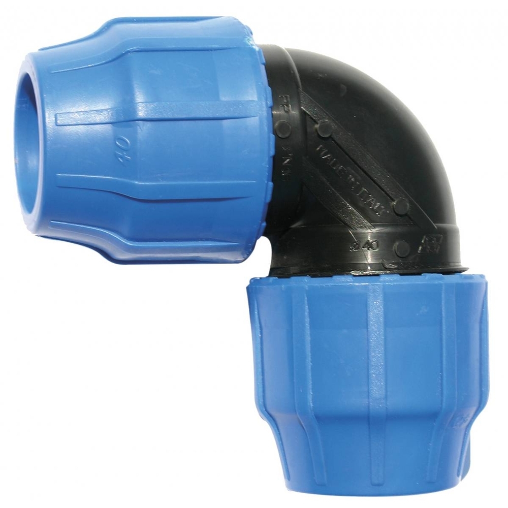 COUDE 90° COMPRESSION PP 16950 EGAUX DIAMETRE 63 - RENSON - 369494