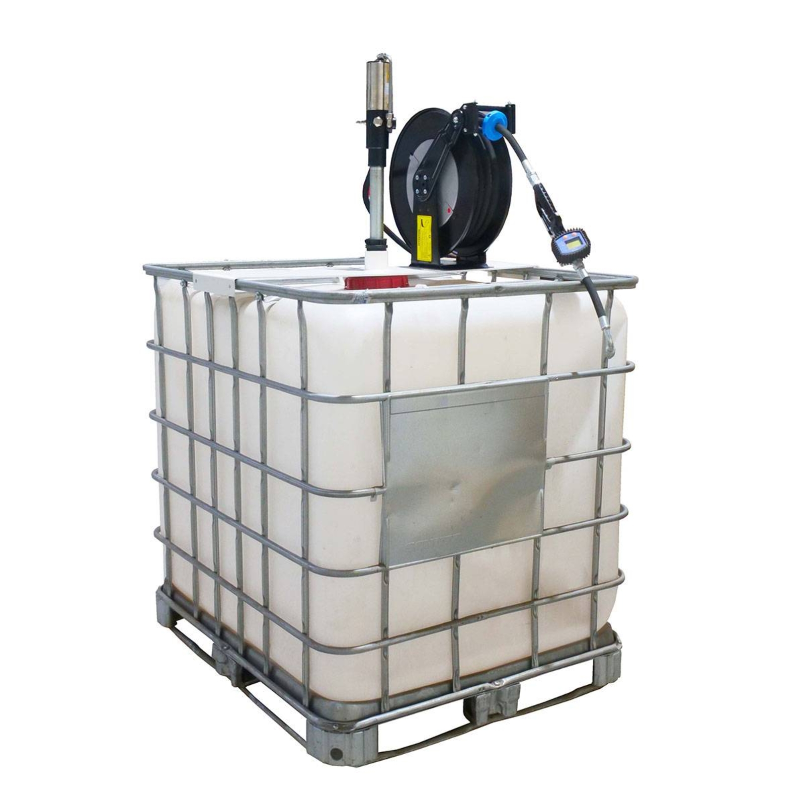 Kit Transfert fixe Huile 3:1 pour IBC 1000L + enrouleur RENSON - 45133