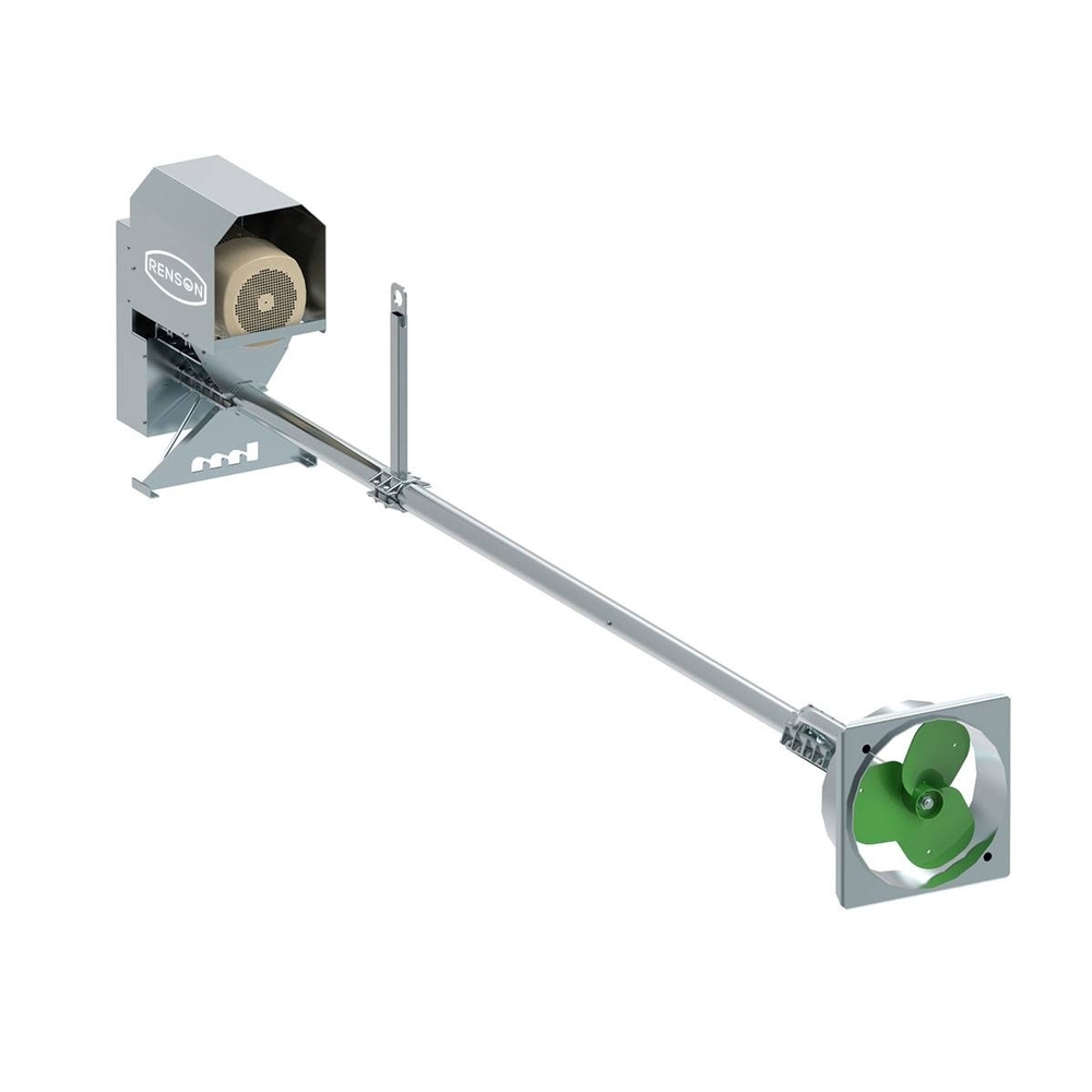 MALAXEUR ARBRE LONG 5M 18kW HELICE 3 PALES Ø60 CADRE 70X70 - RENSON - 810917