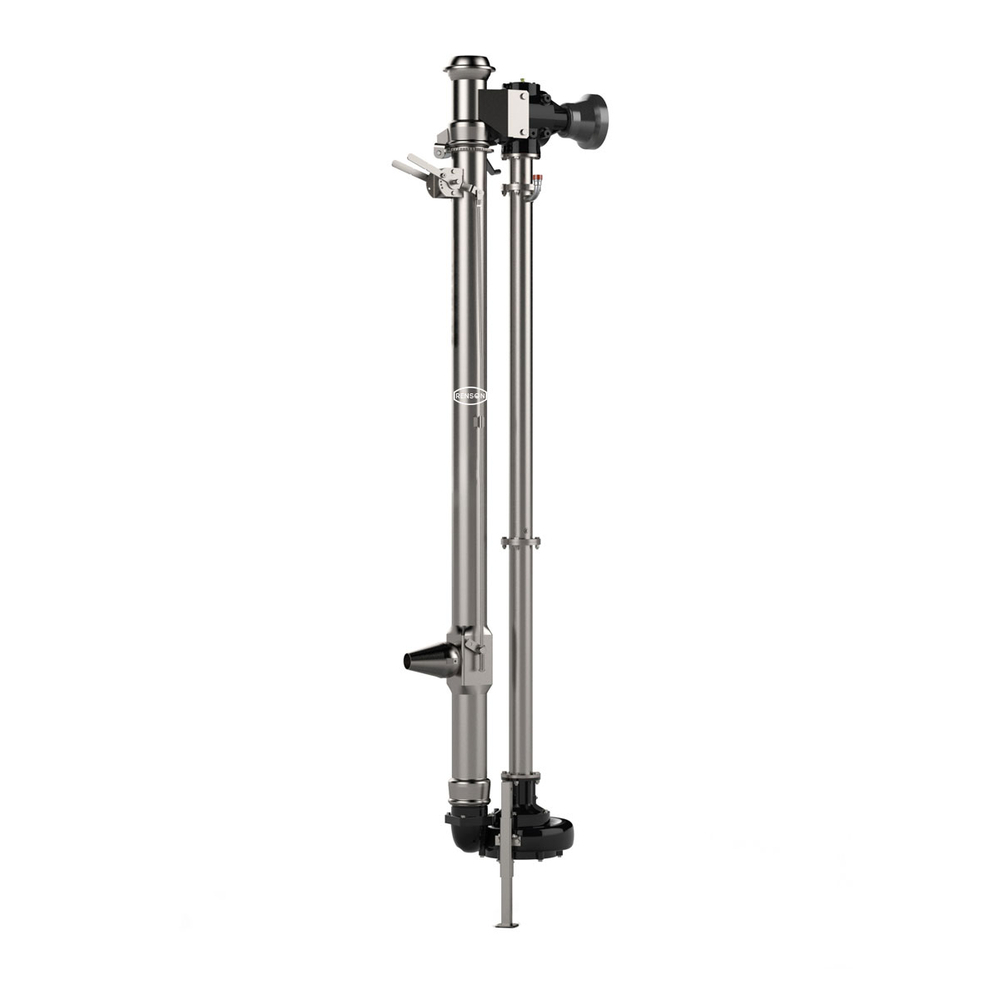 PPE VERT. DILACERATRICE INOX PDF DN120 4M PUIS. MAX 40KW - RENSON - 811008