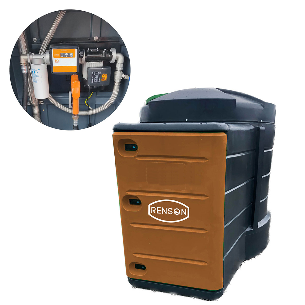 CUVE STOCKAGE B100 PEMD 2500L ARMOIRE INTEGREE POMPE 70L/M - RENSON - 812191