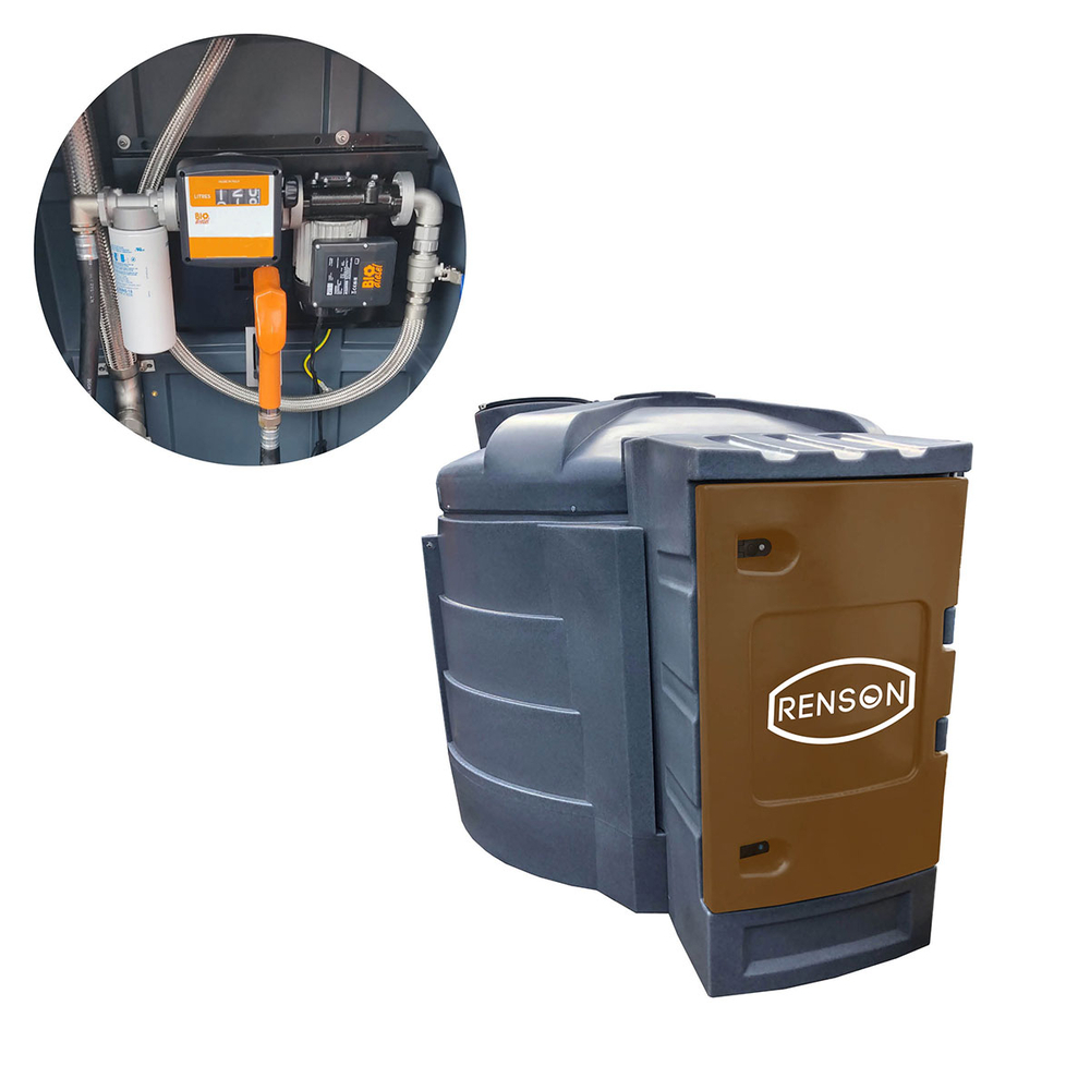 CUVE STOCKAGE B100 PEMD 5000L ARMOIRE INTEGREE POMPE 70L/M - RENSON - 812201