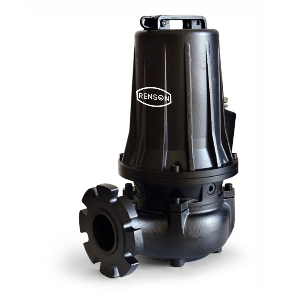 POMPE RELEVAGE TRI FONTE ROUE MONOCANALE 5,5KW + CABLE 35M - RENSON - 813356