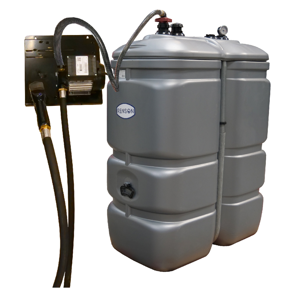 CUVE STOCKAGE FUEL PEHD 750L STATION 230V 50L/M - SEMI PRO - RENSON - 814429