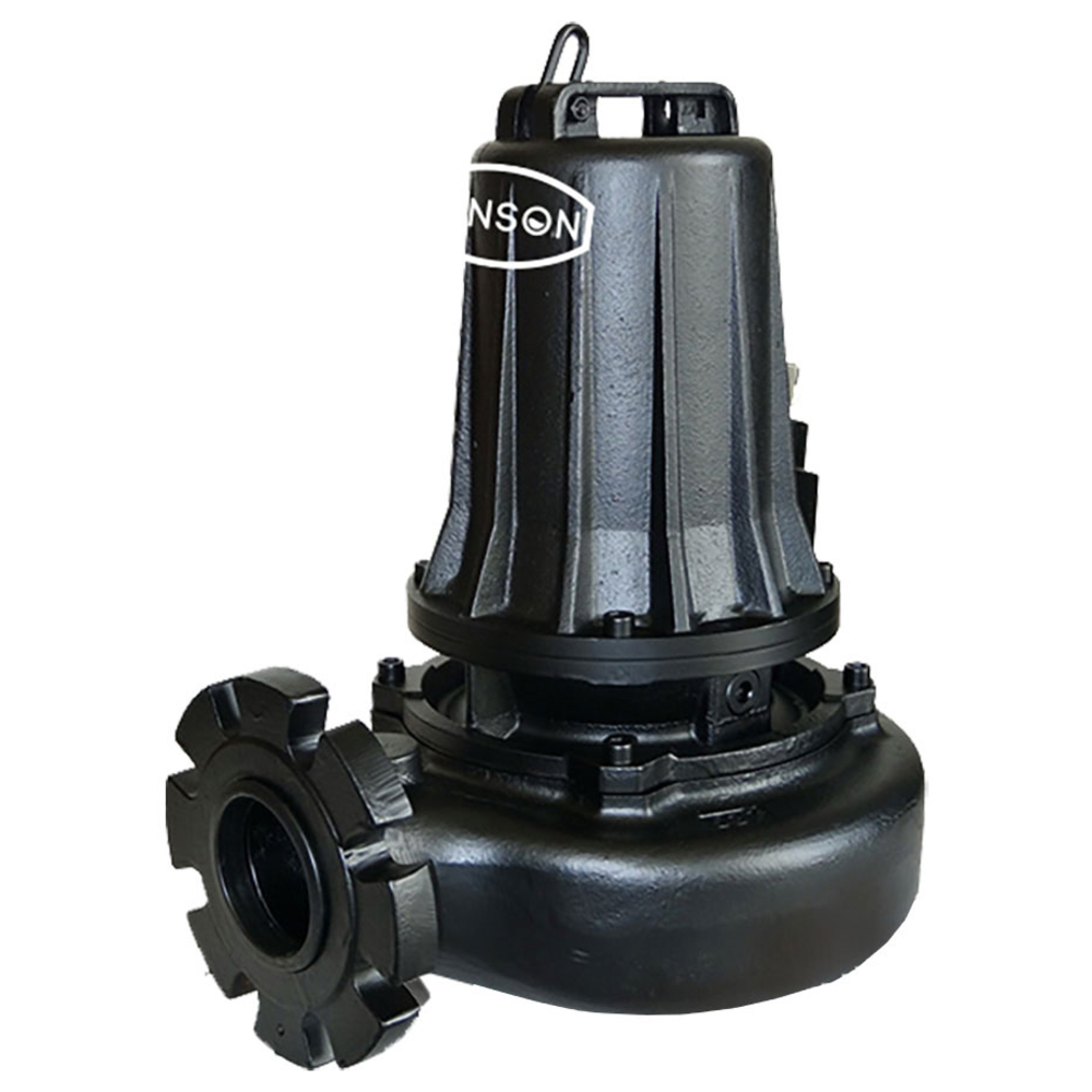 POMPE DE RELEVAGE TRI FONTE ROUE MONOCANALE 2,2KW DN80 - RENSON - 815342